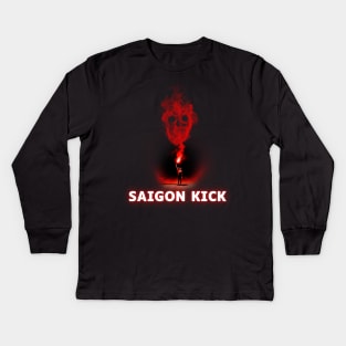 saigon kick ll cassette Kids Long Sleeve T-Shirt